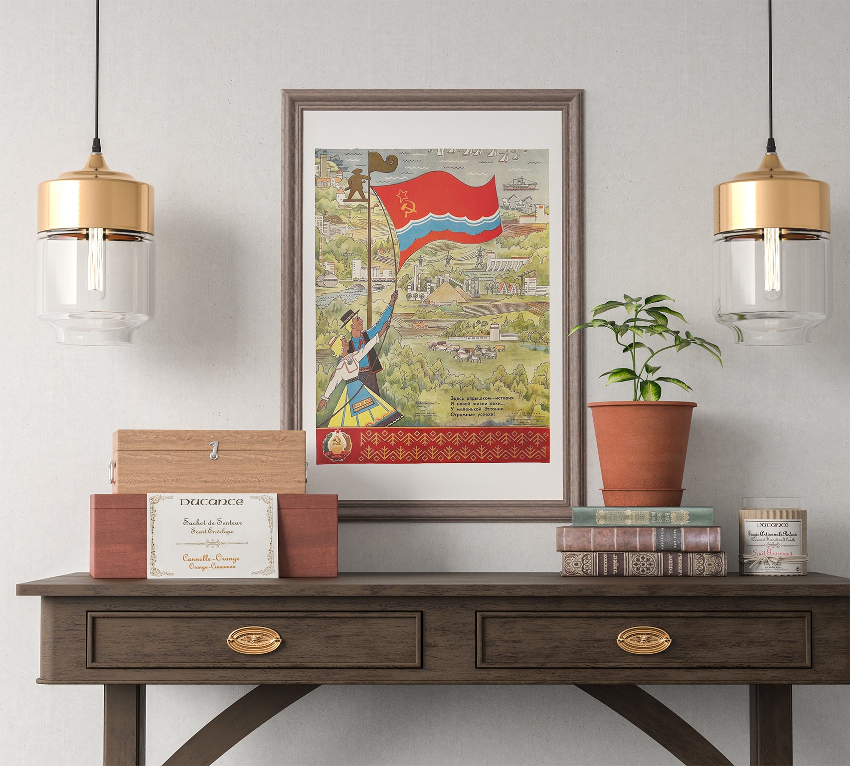 Original 1982 Soviet Estonian SSR Poster – artist V. I. Kyunnap – 33 × 44 cm / 13.0 × 17.3 in