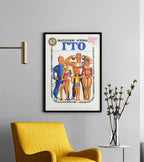 Original 1972 Soviet Physical Culture Poster – "Fulfill the GTO Standards!" – artist Naum Lisogorskiy – USSR – 59 × 89 cm / 23.6 × 35.4 in