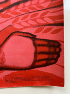 Original 1976 Soviet Ukrainian Poster – Artist M. Fomichov – Lenin & Komsomol Youth – 25th CPSU Congress – 60 × 84 cm / 23.6 × 33.1 in