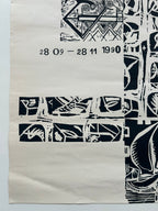  black geometric patterns and text on a white background