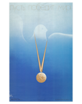 Original 1980 Moscow Olympics Poster – 'Let Peace Triumph' – Artist A. Merkushev – Plakat – 42 × 65 cm / 16.5 × 25.6 in