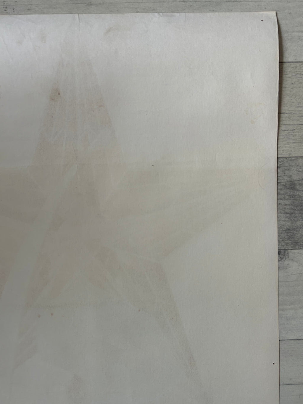 White sheet of paper