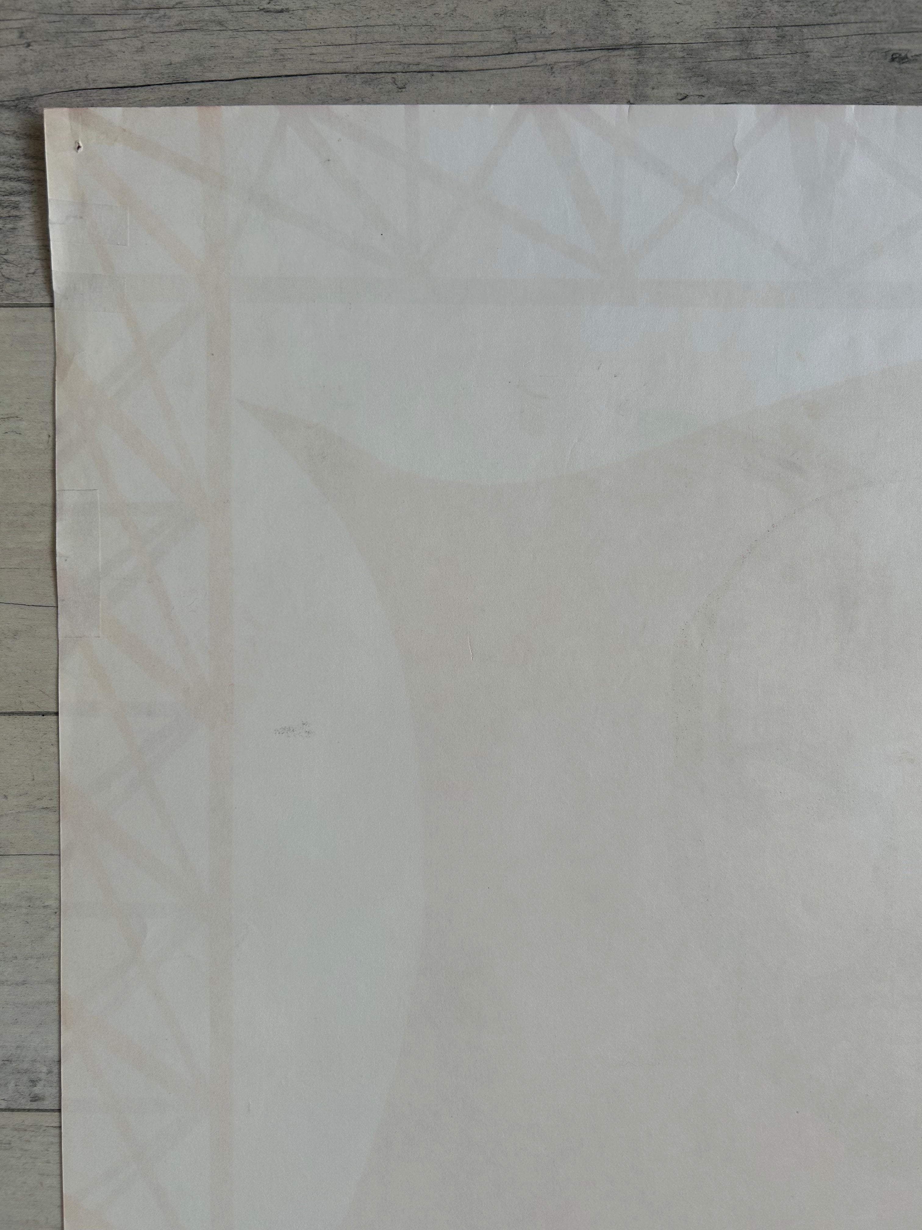 White  with subtle gray veining on a wooden surface