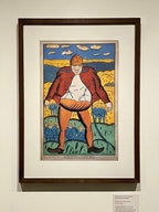 Artist Kazimir Malevich's – "Look, Look, Near the Vistula" (1914) – Museum-Authorised Facsimile – Palace Editions, 2004 – 56 × 38 cm / 22.0 × 15.0 in