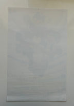 Translucent sheet with printed text and graphics on a white background