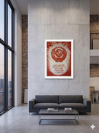 Original 1973 Soviet Poster – "Long Live the Friendship of Peoples" – Artist Klaudia Kudryashova, Kyiv – 59 × 86 cm / 23.2 × 33.9 in