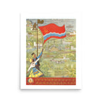 Original 1982 Soviet Estonian SSR Poster – artist V. I. Kyunnap – 33 × 44 cm / 13.0 × 17.3 in