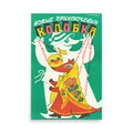 Digital Edition – 1986 Soviet Theatre Poster – “New Adventures of Kolobok” – Artist K. Vorobyeva – Leningrad Puppet-Marionette Theatre